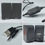 Колонка комп'ютерна Kisonli KS-05 (USB2.0) (6,5*7,0*11,0 см)
