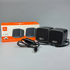 Колонка комп'ютерна Kisonli A-404 (USB2.0) (7,0*7,0*7,5 см)