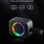 Портативна колонка Kisonli S12 RGB 1200mAh (11,8*10,2*5,8 см)