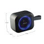 Портативна колонка Kisonli S12 RGB 1200mAh (11,8*10,2*5,8 см)