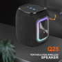 УЦІНКА Портативна колонка Kisonli Q25 RGB 1800mAh (10,8*10,8*13,2 см) (під ремонт)