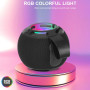 Портативна колонка Kisonli G5 Plus RGB 1800mAh (15,1*15,1*12,2 см)