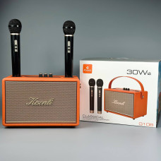 Портативна колонка Kisonli G108 4000mAh з 2-ма мікрофонами (30,0*16,8*20,5 см)