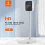 Web camera Kisonli D1 Standing 4K, 5P (3840*2160) вбудований мікрофон, 8Mp auto-focusing, від USB