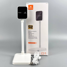 Web camera Kisonli D1 4K Plus, 5P (3480*2880) Standing вбудований мікрофон, 12Mp auto-focusing, від USB