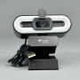Web camera Kisonli D2 1080P, 5P (1920*1018) with Led, вбудований мікрофон, від USB