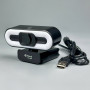 Web camera Kisonli D2 1080P, 5P (1920*1018) with Led, вбудований мікрофон, від USB