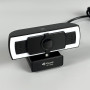 Web camera Kisonli D3 with Led 1080P, 5P (1920*1018) вбудований мікрофон, від USB