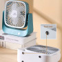 Вентилятор Kisonli F101 настільний 1200mAh (з вбуд. акум.) (17,0см)