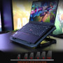 Підставка-охолоджувач для ноутбука Meetion CP3030 RGB 9-15.6inch