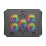 Підставка-охолоджувач для ноутбука Meetion CP3030 RGB 9-15.6inch