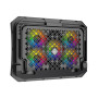 Підставка-охолоджувач для ноутбука Meetion CP3030 RGB 9-15.6inch