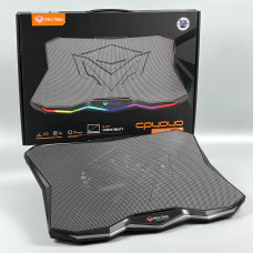 Підставка-охолоджувач для ноутбука Meetion CP4040 RGB 9-17inch