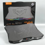 Підставка-охолоджувач для ноутбука Meetion CP4040 RGB 9-17inch