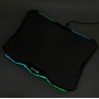 Підставка-охолоджувач для ноутбука Meetion CP4040 RGB 9-17inch