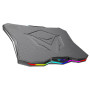 Підставка-охолоджувач для ноутбука Meetion CP4040 RGB 9-17inch