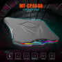 Підставка-охолоджувач для ноутбука Meetion CP4040 RGB 9-17inch