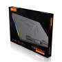 Підставка-охолоджувач для ноутбука Meetion CP5050 RGB 9-19inch