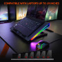 Підставка-охолоджувач для ноутбука Meetion CP5050 RGB 9-19inch