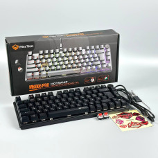 Клавіатура бездротова Meetion MK006Pro RGB (з Eng, UA розкладками)