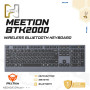 Клавіатура бездротова мембранна Meetion BTK2000 (з Eng, UA розкладками)