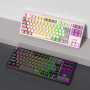 Клавіатура бездротова ігрова Meetion MK14 2.4G+BT, RGB (з Eng розкладкою)