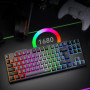 Клавіатура бездротова ігрова Meetion MK14 2.4G+BT, RGB (з Eng розкладкою)