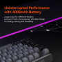Клавіатура бездротова ігрова Meetion MK14 2.4G+BT, RGB (з Eng розкладкою)