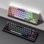 Клавіатура бездротова ігрова Meetion MK12 2.4G+BT, RGB (з Eng розкладкою)