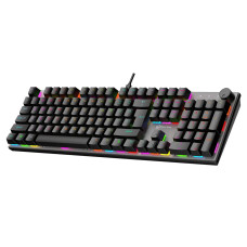 Клавіатура дротова Meetion MK009RD Red Switch, RGB (з Eng розкладкою)