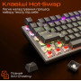 Клавіатура дротова ігрова Meetion MK009RD Red Switch, RGB (з Eng розкладкою)