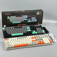 Клавіатура дротова ігрова Meetion MK009RD Red Switch, RGB (з Eng розкладкою)