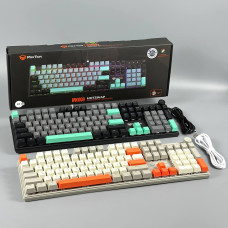 Клавіатура дротова ігрова Meetion MK009RD Red Switch, RGB (з Eng розкладкою)