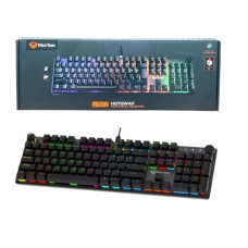 Клавіатура дротова ігрова Meetion MK009 Blue Switch RGB (з Eng, UA розкладками)