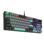 Клавіатура дротова ігрова Meetion MK009 Blue Switch RGB (з Eng, UA розкладками)
