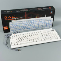 Клавіатура дротова ігрова Meetion MK600MX Blue Switch, RGB (з Eng, UA розкладками)