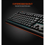 Клавіатура дротова ігрова Meetion MK600MX Blue Switch, RGB (з Eng, UA розкладками)