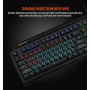 Клавіатура дротова ігрова Meetion MK600MX Blue Switch, RGB (з Eng, UA розкладками)