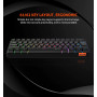 Клавіатура бездротова ігрова Meetion MK005BT 2.4G+BT, RGB з Blue switch (з Eng, UA розкладками)
