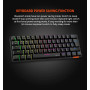 Клавіатура бездротова ігрова Meetion MK005BT 2.4G+BT, RGB з Blue switch (з Eng, UA розкладками)
