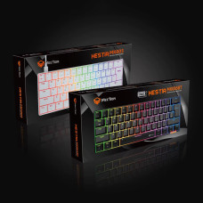 Клавіатура бездротова ігрова Meetion MK005BT 2.4G+BT, RGB з Blue switch (з Eng, UA розкладками)