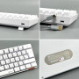 Клавіатура бездротова ігрова Meetion MK005BT 2.4G+BT, RGB з Blue switch (з Eng, UA розкладками)