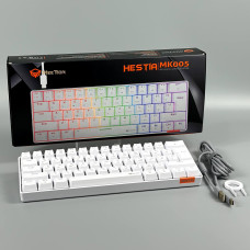 Клавіатура дротова ігрова Meetion MK005 з Blue switch, RGB (з Eng, UA розкладками)