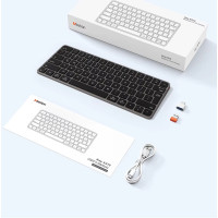 Клавіатура бездротова Meetion iKey K210 2.4G+BT, 300mAh (з Eng розкладкою)