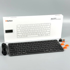 Клавіатура бездротова Meetion iKey K210 2.4G+BT, 300mAh (з Eng розкладкою)