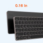 Клавіатура бездротова Meetion iKey K210 2.4G+BT, 300mAh (з Eng розкладкою)