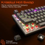 Клавіатура дротова ігрова Meetion MK009 Blue Switch RGB (з Eng, UA розкладками)