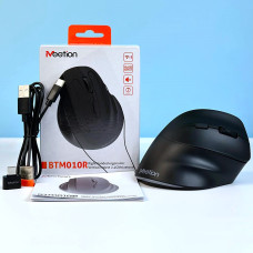 Мишка вертикальна бездротова Meetion MT-BTM010R Right Ergonomic 2.4G