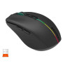 Мишка бездротова Meetion BTM002 RGB 6keys, Type-C (Connector: Bluetooth+2.4G USB)
