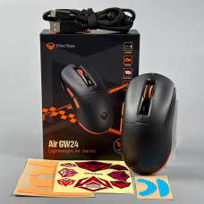 Мишка Games бездротова Meetion GW24 RGB 6 Keys, 8000dpi (Connector: Bluetooth+2.4G USB)